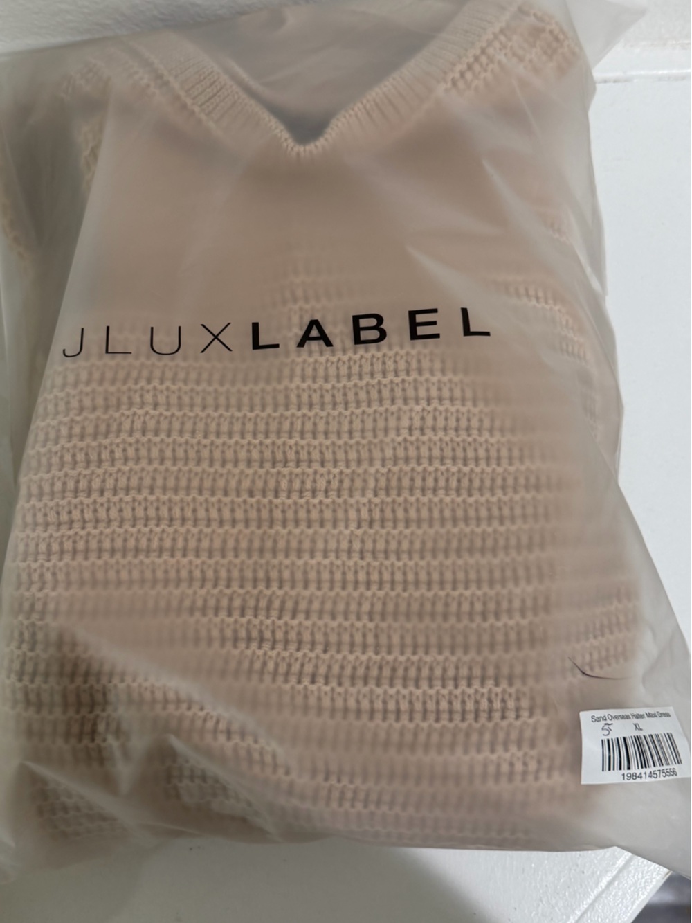 JLUXLABEL Sand Overseas Halter Maxi Dress - Picture 11 of 12